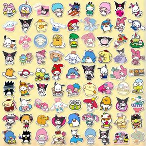 200Pcs Kawaii Stickers for Kids Teens Adults,Cartoon Cute Stickers for Girls,Vinyl Water Bottle stickers Waterproof,Laptop,Luggage,Phone,Scrapbook Stickers Pack for Classroom Reward Birthday Gifts Aesthetic Party Favor