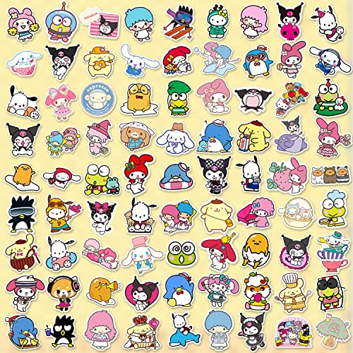 200Pcs Kawaii Stickers for Kids Teens Adults,Cartoon Cute Stickers for Girls,Vinyl Water Bottle stickers Waterproof,Laptop,Luggage,Phone,Scrapbook Stickers Pack for Classroom Reward Birthday Gifts Aesthetic Party Favor