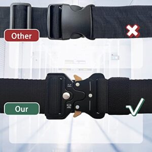 Travel Belt for Luggage,Luggage Straps,Stylish & Adjustable Add a Bag Luggage Strap for Carry On Bag,Airport Travel Accessories for Women & Men (Black)