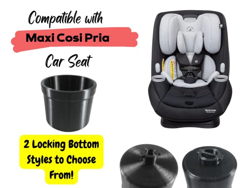 Cup Holder compatible with Maxi Cosi Pria All-in-One Car Seat (Single Cup Holder) (Style #4)