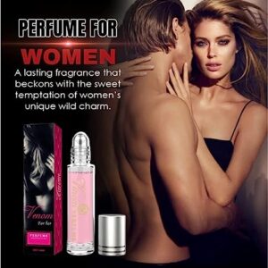 2Pcs Pheromone Perfume, Lunex Pheromone Perfume for Women, Long Lasting Roll On Pheromone Perfume Oil