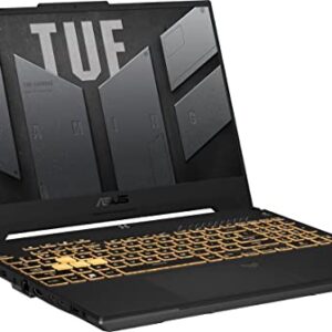 EXCaliberPC 2023 ASUS TUF Gaming F15 FX507ZI-F15.I74070 (i7-12700H, 16GB RAM, 1TB NVMe SSD, RTX 4070 8GB, 15.6" 144Hz FHD, Windows 11) Gaming Notebook - Mecha Gray