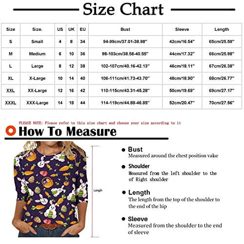 Black Shirts for Women Blouses and Tops Dressy Casual 2023 Trendy Summer 3/4 Sleeve Crewneck t-Shirt Boho Floral Print Shirts