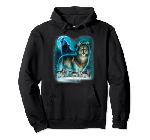 Hunter’s Wolf Owl House Pullover Hoodie