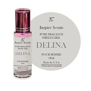 inspire scents clashoky fragrance perfume oils delina parfumroll on body oil for women (12ml)