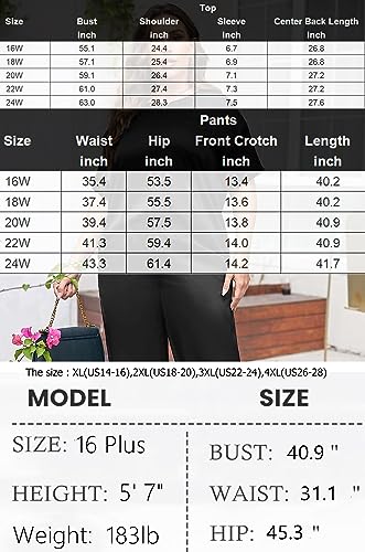 Ekouaer Womens Plus Size Silk Pajama for Women Silk Satin Set Two Piece Short Sleeve Sleepwear Pajamas 3x Sleepwear for Women Plus Size Black 22W