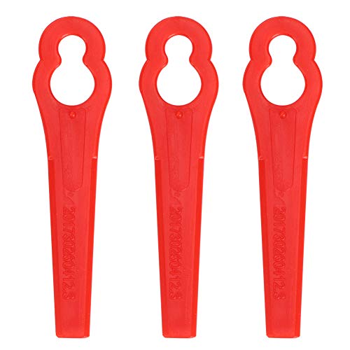 Trimmer Replacement, 40pcs Plastic Cutter Set Replacement Cutter for Cordless Grass Trimmer Strimmer