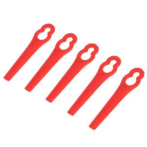 Trimmer Replacement, 40pcs Plastic Cutter Set Replacement Cutter for Cordless Grass Trimmer Strimmer