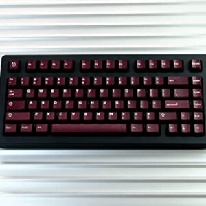 121 Keys VIOR Translucent ABS Cherry Profile Double Shot keycaps for Mechanical Gaming Keyboard, Suitable for Cherry MX Switches Mechanical Keyboard (VIOR)