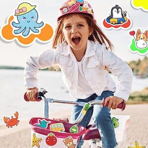 600 Pcs Cute Stickers for Kids, Water Bottle Stickers for Teens, Kawaii Vinyl Phone Laptop Skateboard Animal Waterproof Classroom Stickers, Bulk Aesthetic Sticker Packs for Boys Girls Teacher