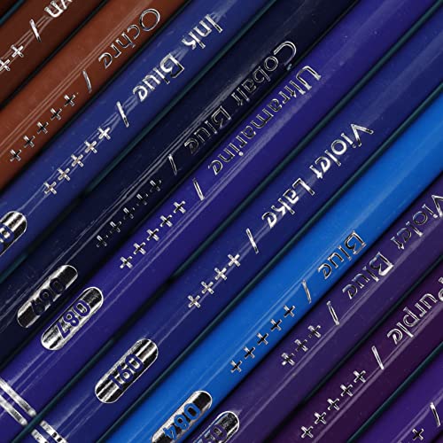 Hztyyier Artist Drawing Pencils Coloring Pencils Set Art Craft Supplies, 72 Colored Pencils for Beginners Artist Pencils Drawing Media
