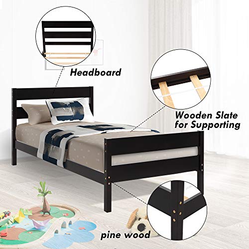 FansaFurn Twin Bed Frame