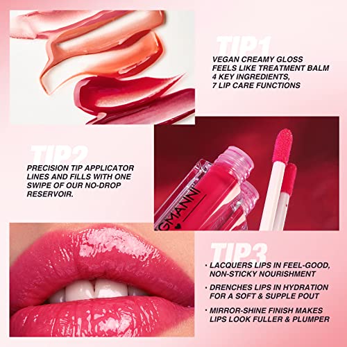 LANGMANNI 12Pcs Lip gloss Collection Makeup Set, Shiny Smooth Soft Liquid Lip Glosses Lip Stain With Rich Varied Colors For Girls And Women Makeup