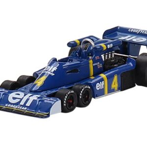 Tyrrell P34#4 Patrick Depailler F1 Formula One Spanish GP (1976) Ltd Ed to 3000 pcs 1/64 Diecast Model Car by True Scale Miniatures MGT00488