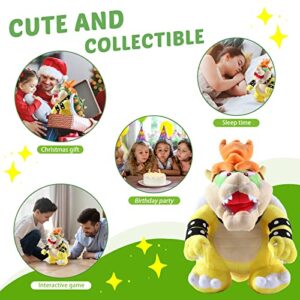 KILATIVE Bowser Plush, Bowser Stuffed Animal, Mario All Star Collection, 10" Multi-Colored
