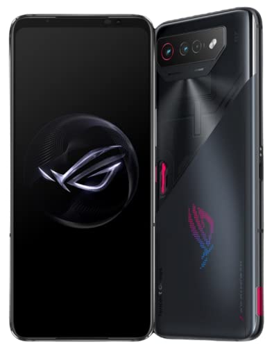 ASUS ROG Phone 7 5G Dual 256GB 12GB RAM Factory Unlocked (GSM Only | No CDMA - not Compatible with Verizon/Sprint) Tencent Version - Black