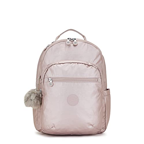 Kipling Women's Seoul 15 Laptop Backpack, Durable, Roomy with Padded Shoulder Straps, Nylon Bag