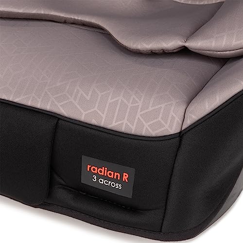 Diono Radian 3RXT Special Edition Slim Fit 3 Across All-in-One Convertible Car Seat, Rear-Facing, Forward-Facing & High-Back Booster, Gray Oyster