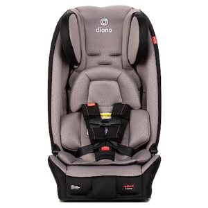Diono Radian 3RXT Special Edition Slim Fit 3 Across All-in-One Convertible Car Seat, Rear-Facing, Forward-Facing & High-Back Booster, Gray Oyster