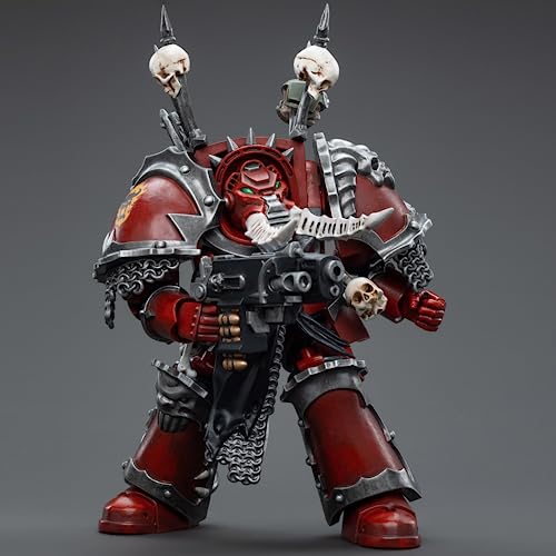 JOYTOY Warhammer 40K Chaos Space Marines Word Bearers Chaos Terminator Garchak VASH 1/18 Scale Figure