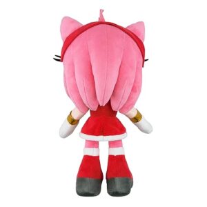 for The Hedgehog 11.8" Plush Toys, for Knuckles Shadow Tails Plush Doll Toys Gifts for Boys and Girls Cartoon Character Plush Children (Amy)