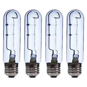supeiqality 2023 upgrade 7006999 blue glass lamp bulb replacement for e26 40w freezer refrigerator light bulb compatible sub-zero refrigerator - 2-year warranty（4 pack）