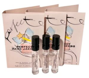 marc jacobs perfect sample women perfume spray 1.2 ml / 0.04 oz - set of 3