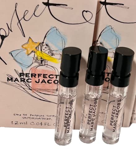 Marc Jacobs Perfect Sample Women Perfume Spray 1.2 ml / 0.04 oz - set of 3