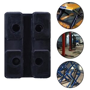 Gtouse 4Pcs Thick Rubber Lifting Tire Pucks,Heavy Duty Auto Lift Pads,Rubber Car Lift Pads,Rubber Arm Pads Car Lift,Jack Rubber Pad for Car Lift Frame Rail Protection Accessories