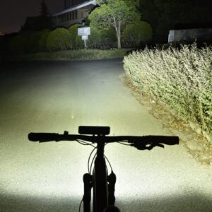 Super Bright LED Bike Light,USB Rechargeable Bicycle Headlight-5 Modes,Waterproof Bike Headlight,MTB Off-Road Cycling Commuting (1400 Lumens)