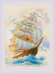 riolis counted cross stitch kit 2128 wandering wind