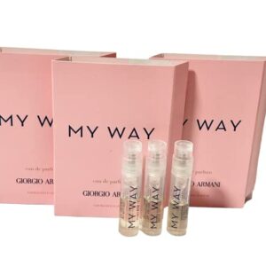 GIORGIO ARMANI My Way Sample Perfume Women Spray 1.2 ml / 0.04 oz - set of 3