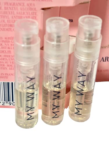 GIORGIO ARMANI My Way Sample Perfume Women Spray 1.2 ml / 0.04 oz - set of 3