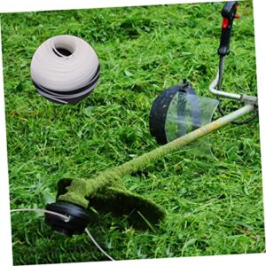 Yardwe Grass Trimmer Spool Replacement Trimmer Line Nylon Trimmer Cord Simple Mower Cords Trimmer Line Nylon Simple Mower Parts Accessories Clippers Lawn Mower White String Brush Cutter