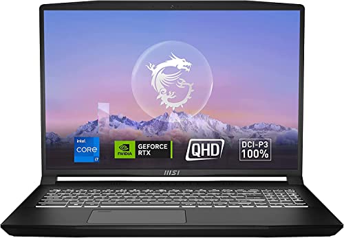 MSI Creator M16 Laptop 2023 16" QHD+ 2560x1600 Display 10-Core 13th Intel Core i7-13620H 64GB DDR5 4TB SSD Nvidia GeForce RTX 4060 8GB GDDR6 WiFi 6 Backlit Keyboard Windows 11 Pro w/RATZK 32GB USB