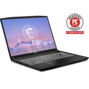 MSI Creator M16 Laptop 2023 16" QHD+ 2560x1600 Display 10-Core 13th Intel Core i7-13620H 64GB DDR5 4TB SSD Nvidia GeForce RTX 4060 8GB GDDR6 WiFi 6 Backlit Keyboard Windows 11 Pro w/RATZK 32GB USB