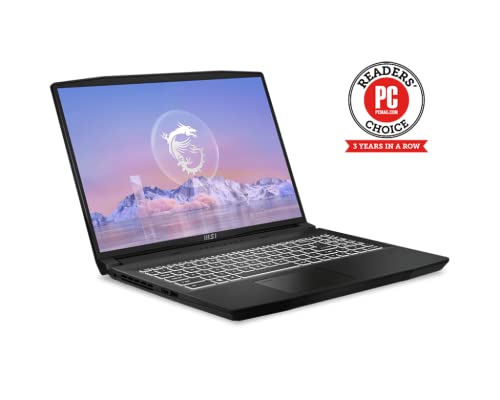 MSI Creator M16 Laptop 2023 16" QHD+ 2560x1600 Display 10-Core 13th Intel Core i7-13620H 64GB DDR5 4TB SSD Nvidia GeForce RTX 4060 8GB GDDR6 WiFi 6 Backlit Keyboard Windows 11 Pro w/RATZK 32GB USB