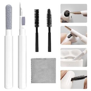 cleaner kit for airpod, airpods pro cleaning pen, multi-function cleaning tool with brush plush cloth for phone, earbuds, headphone, earphone, ipod, iphone