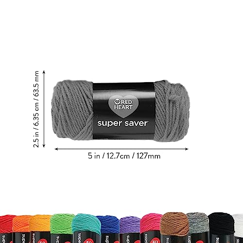 Red Heart Super Saver Super Yarn Craft Kit for Knitting, Crocheting, Crafts & Amigurumi Projects