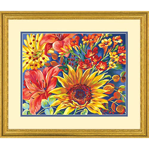 Dimensions Paint by Number, 14" x 11", Multicolor 4 Piece