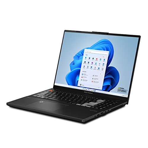 ASUS Vivobook Pro 16X OLED Laptop, 16” 16:10 OLED Display, Intel Core i9-13980HX CPU, NVIDIA® GeForce® RTX™ 4070 GPU, 16GB RAM, 1TB SSD, Windows 11 Home, 0°Black, K6604JI-ES96