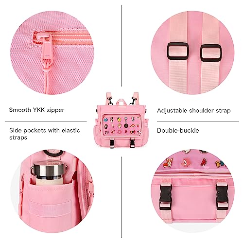 STEAMEDBUN Kawaii Backpack for School，Cute Backpack for Teen Girls，Aesthetic Ita Backpack with Insert