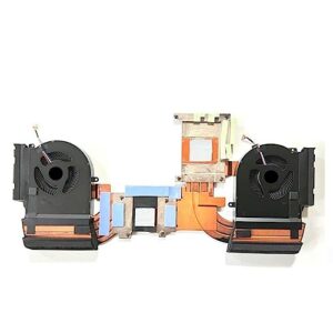 cpu cooling fan heatsink compatible with dell alienware area-51m upgrade rtx 2080 bsm1012md fy4cj laptop