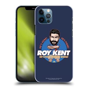 head case designs officially licensed ted lasso roy kent season 3 bobbleheads hard back case compatible with apple iphone 12 / iphone 12 pro