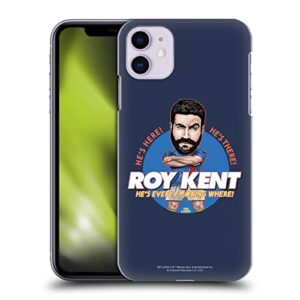 head case designs officially licensed ted lasso roy kent season 3 bobbleheads hard back case compatible with apple iphone 11