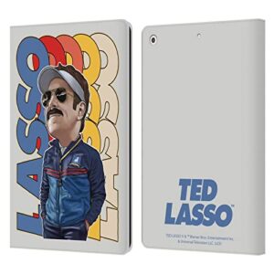 head case designs officially licensed ted lasso lasso season 3 bobbleheads leather book wallet case cover compatible with apple ipad 10.2 2019/2020/2021