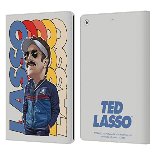 Head Case Designs Officially Licensed Ted Lasso Lasso Season 3 Bobbleheads Leather Book Wallet Case Cover Compatible with Apple iPad 10.2 2019/2020/2021