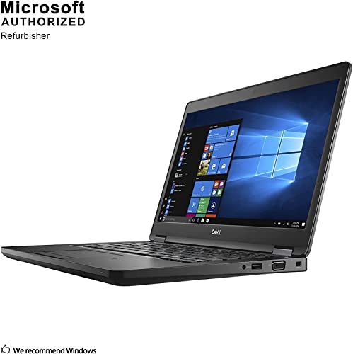 Dell Latitude 5490 Business Laptop 14" FHD (1920x1080) Display, Intel Core i7-8650 8M Cache Up to 4.20 GHz, 16GB DDR4 RAM 960GB SSD, Backlit Keyboard Wi-Fi Bluetooth Windows 10 Pro (Renewed)