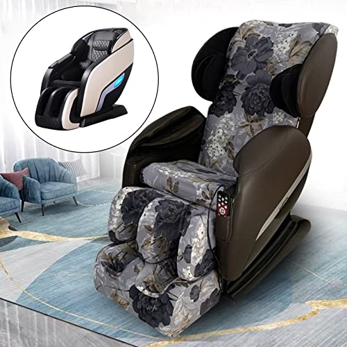 FBKPHSS Full Body Shiatsu Massage Chair Cover, Universal Massage Chair Dust Protection Cover Removable and Washable Stretch Fabric Massage Chair Cover,Package 4,Color 5