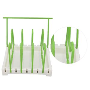 Cutting Board Rack,Pot Lid Holder Rack for Pots,Chopping Board Organizer Stand Holder Pan Lids Rack Organizer Cutting Board Organizer(green)